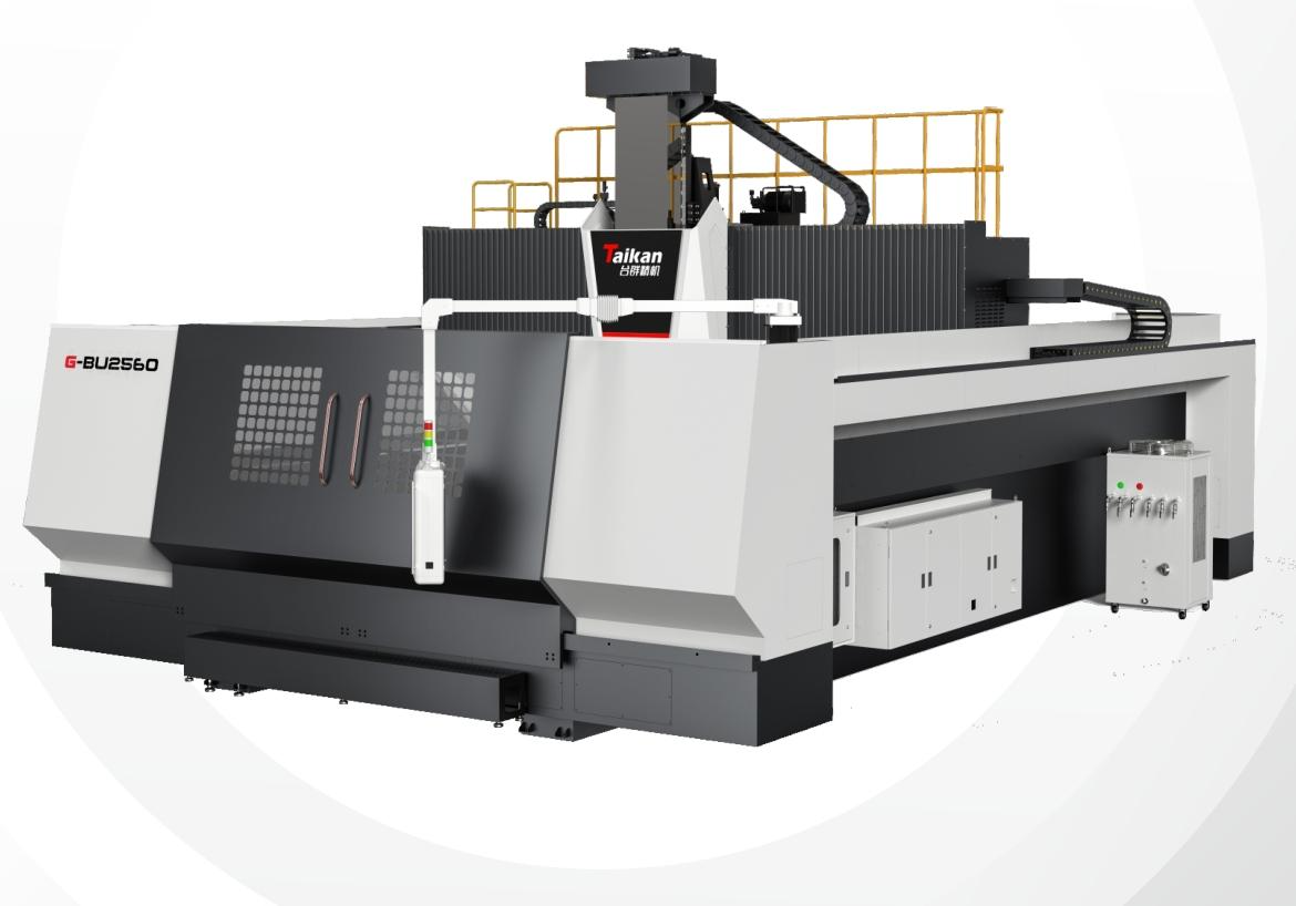 龙门加工中心风电设备机架加工